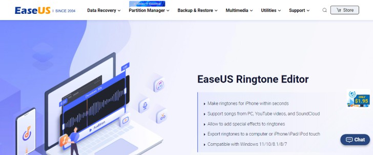 EaseUs iPhone Ringtone Maker