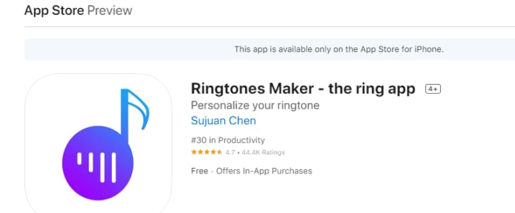 Ringtones Maker iPhone Ringtone Maker