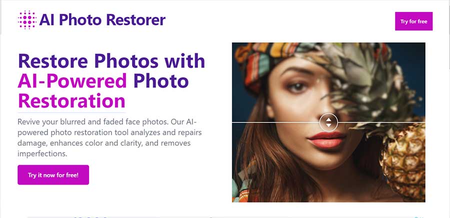 AI Photo Restorer