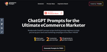 ECommerce Prompt Generator