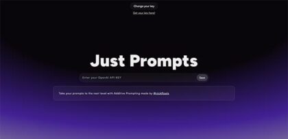 Just Prompts