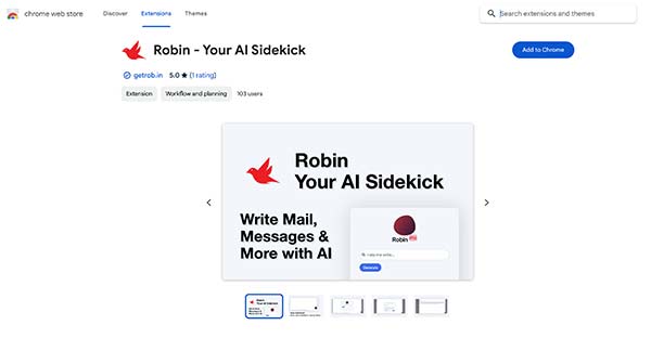 Robin - Your AI Sidekick