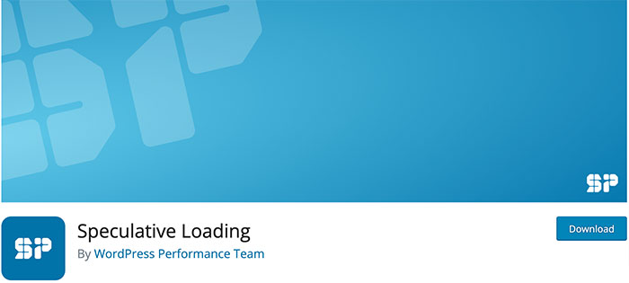 Speculative-Loading-Plugin-by-the-WordPress-Performance-Team